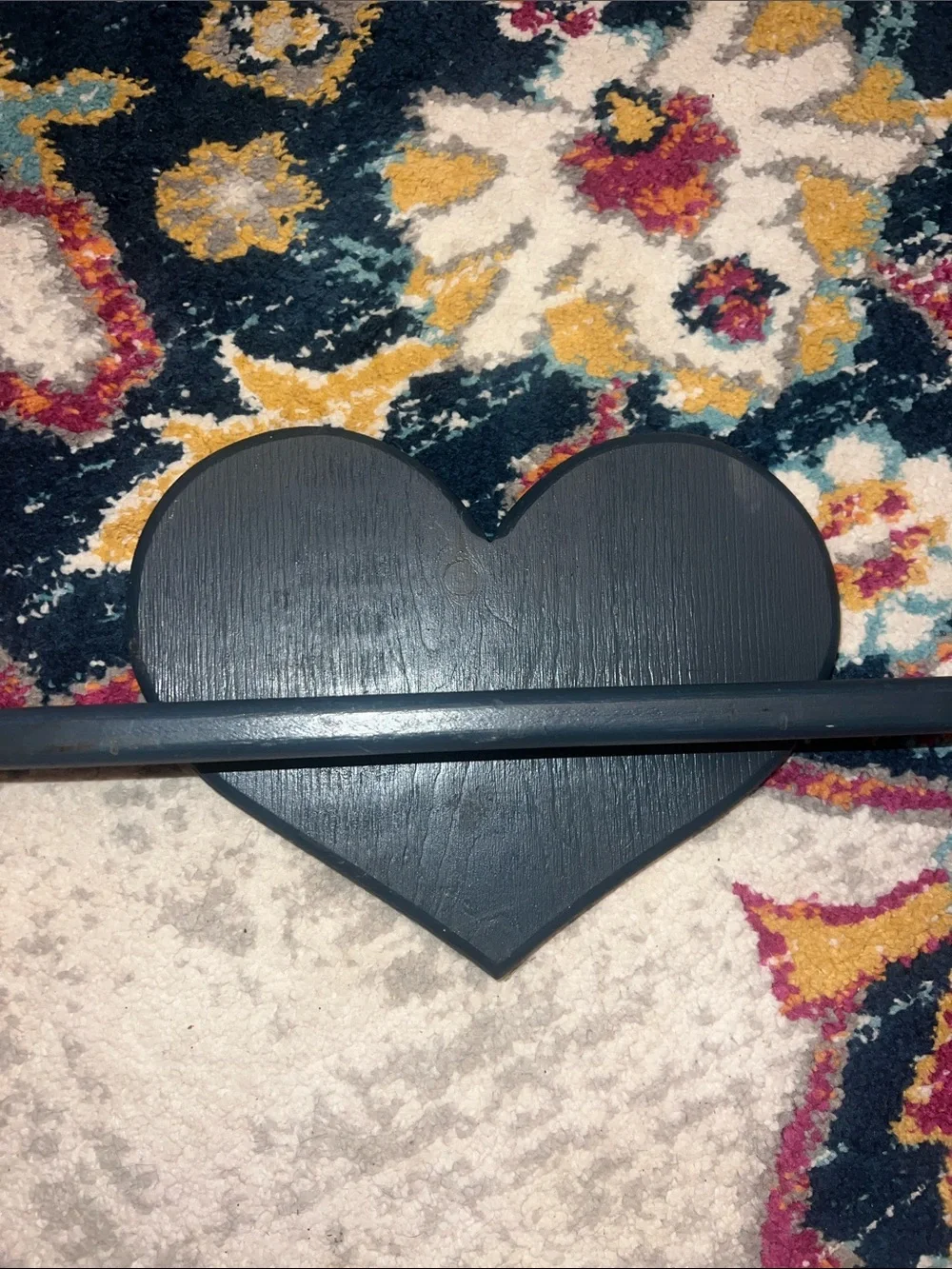 Country blue Heart Wall Shelf - Home Wall Decor